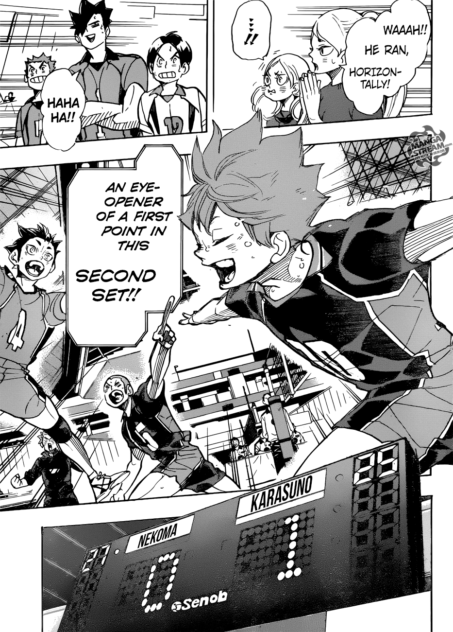 Haikyuu!!, Chapter 305 image 16